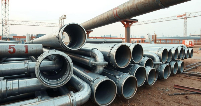 Tubo galvanizado: conheça suas aplicações e vantagens na construção civil Tubo galvanizado: conheça suas aplicações e vantagens na construção civil
