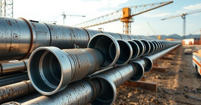 Tubo de aço galvanizado é a escolha ideal para durabilidade e resistência em projetos de construção Tubo de aço galvanizado é a escolha ideal para durabilidade e resistência em projetos de construção