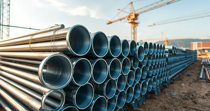 Tubo galvanizado: benefícios, aplicações e escolha ideal para seu projeto Tubo galvanizado: benefícios, aplicações e escolha ideal para seu projeto