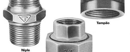 Conexões Niple, Tampão e União – Classe 10 Conexões Niple, Tampão e União – Classe 10